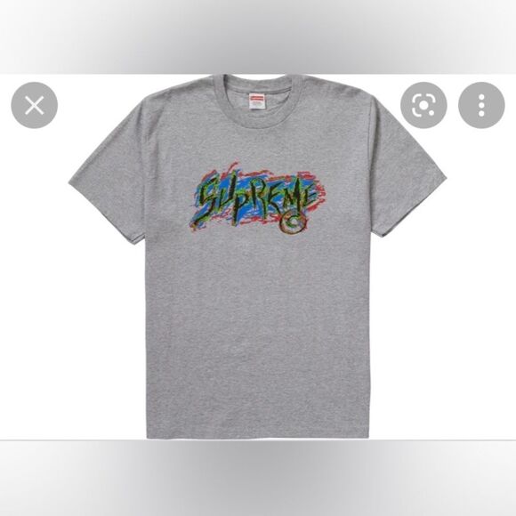 Supreme Scratch Graffiti T Shirt - Picture 1 of 4